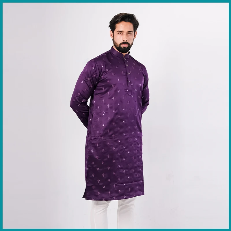 DarkPurple Party Panjabi